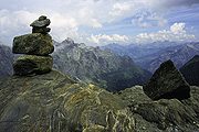 Blick vom Graw Stock gegen Erstfeld