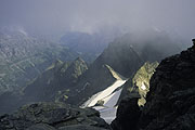 Blick vom Gipfel gegen Erstfeld